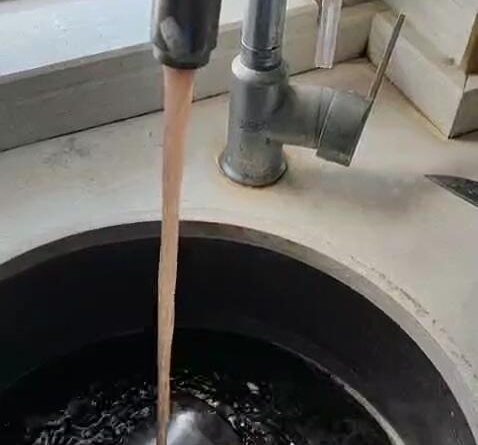 Tekirdağ'da musluklardan kahverengi su akıyor 1