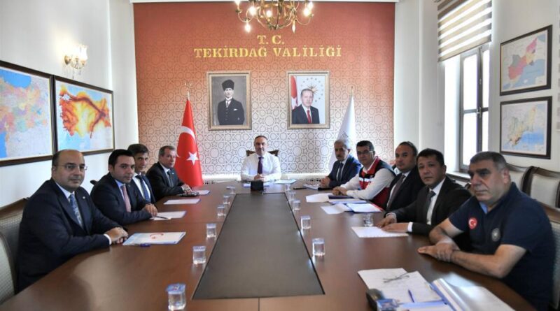 Tekirdağ’da sosyal konut alanları için toplantı yapıldı 1