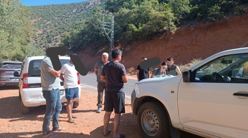 Tunceli’de yasak ağ kullanan şahıslara ceza 1