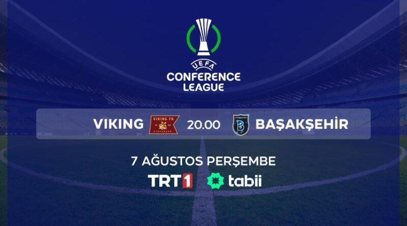 Viking - Başakşehir eleme heyecanı canlı yayınla TRT 1’de 1