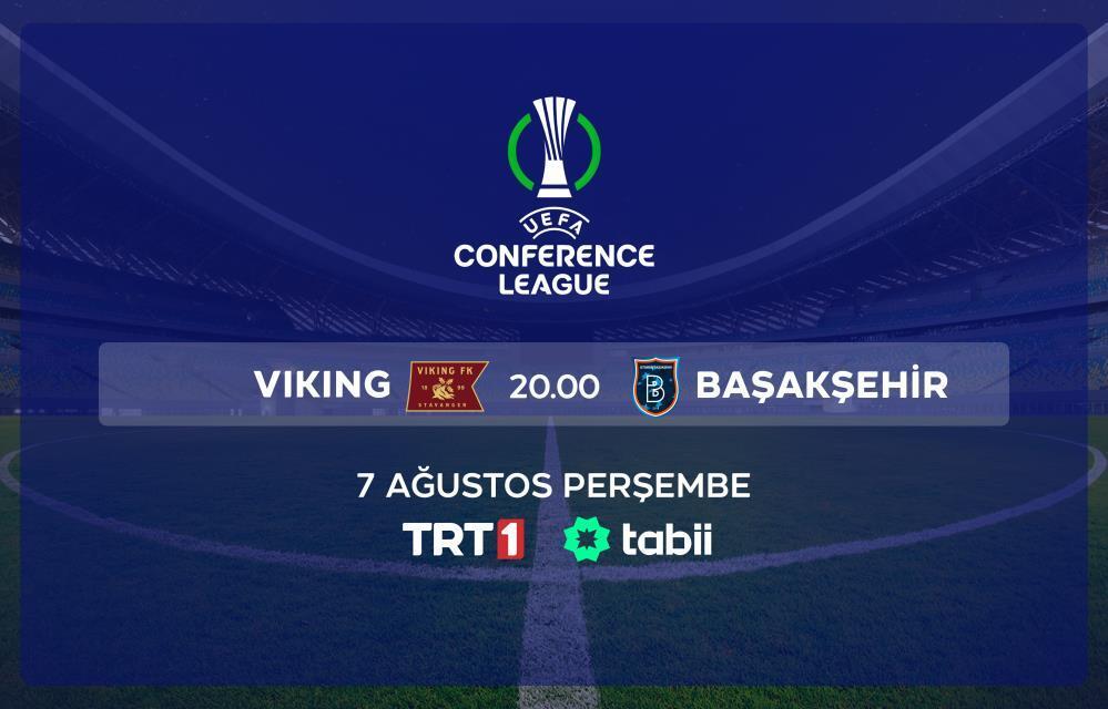 Viking – Başakşehir eleme heyecanı canlı yayınla TRT 1’de