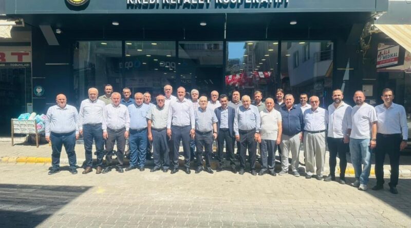 22. Bölge Manisa Esnaf Kefalet Kooperatifleri Birliği toplantısı Alaşehir’de yapıldı 1