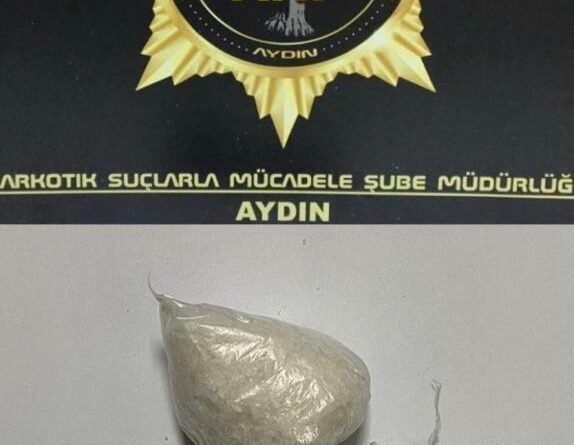 Aydın'da uyuşturucu operasyonu: 1 tutuklama 1