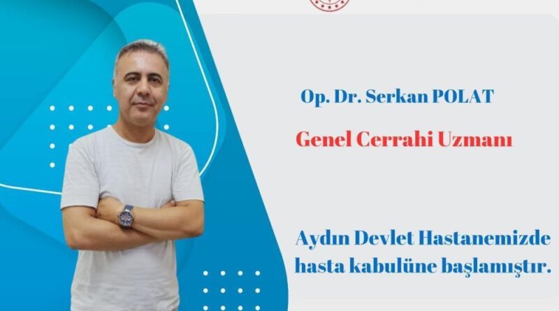 Aydın Devlet Hastanesi’nde yeni Genel Cerrah Polat göreve başladı 1
