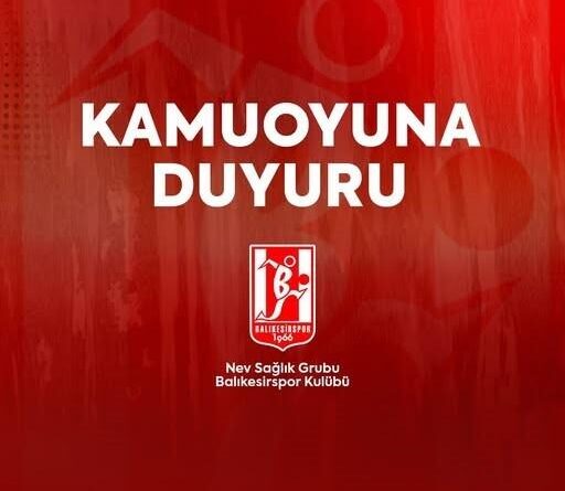 Balıkesirspor'da olağanüstü genel kurul tarihi belli oldu 1