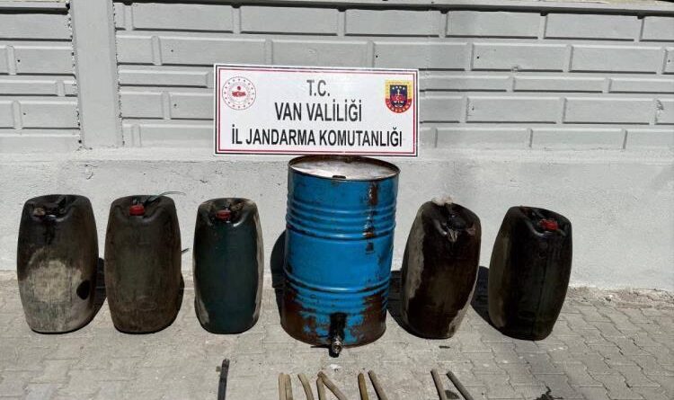 Başkale’de 319 litre kaçak akaryakıt ele geçirildi 1