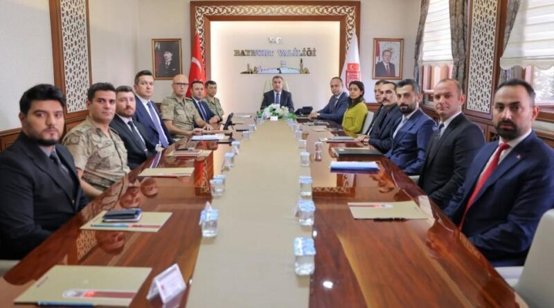 Bayburt’ta ‘Genişletilmiş İl Güvenlik ve Asayiş Koordinasyon’ toplantısı yapıldı 4