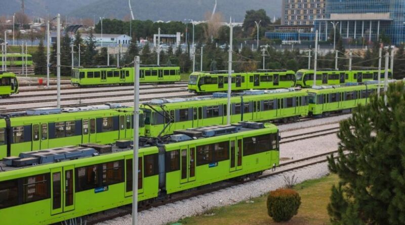 BursaRay'da geçici ulaşım düzenlenmesi: Osmangazi-Kestel arası seferler durdurulacak 1