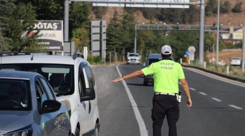 Çankırı'da 338 araç trafikten men edildi 1
