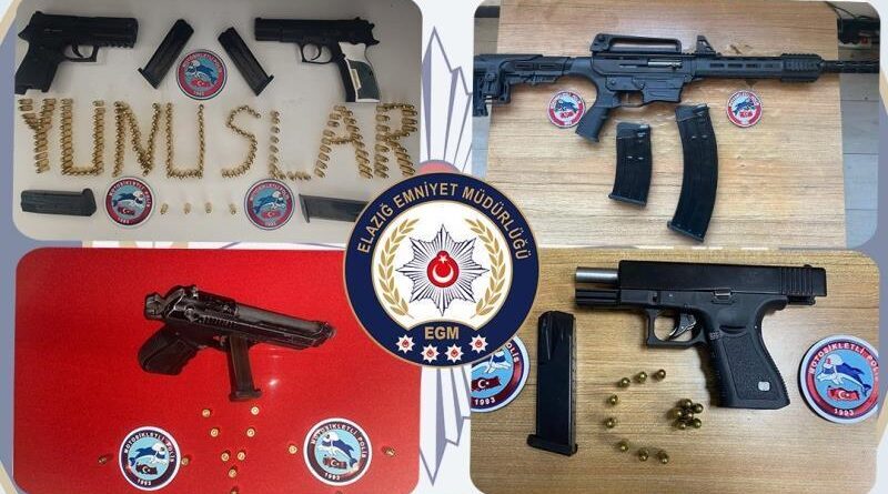 Elazığ’da kesinleşmiş hapis cezasıyla aranan 81 şüpheli yakalandı 1
