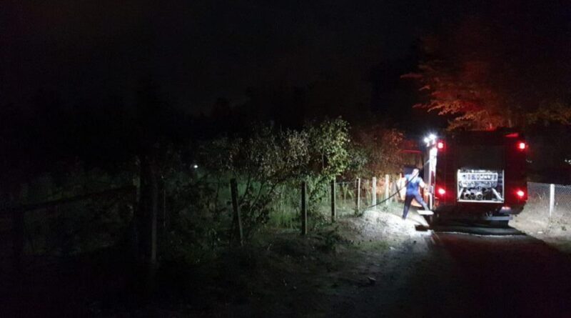 Fındıklıkta yakılan ateş yangına sebep oldu 1