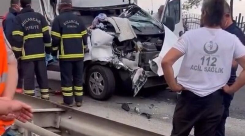 Giresun’da trafik kazası : 1 ölü,1 yaralı 1