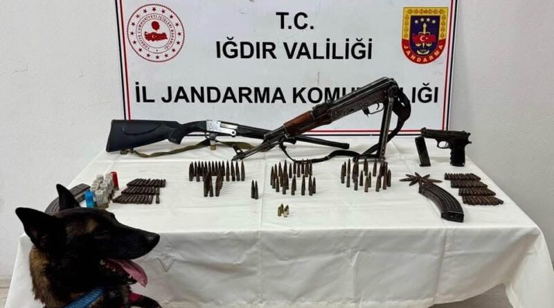 Iğdır’da Jandarmadan silah kaçakçılığı operasyonu 1