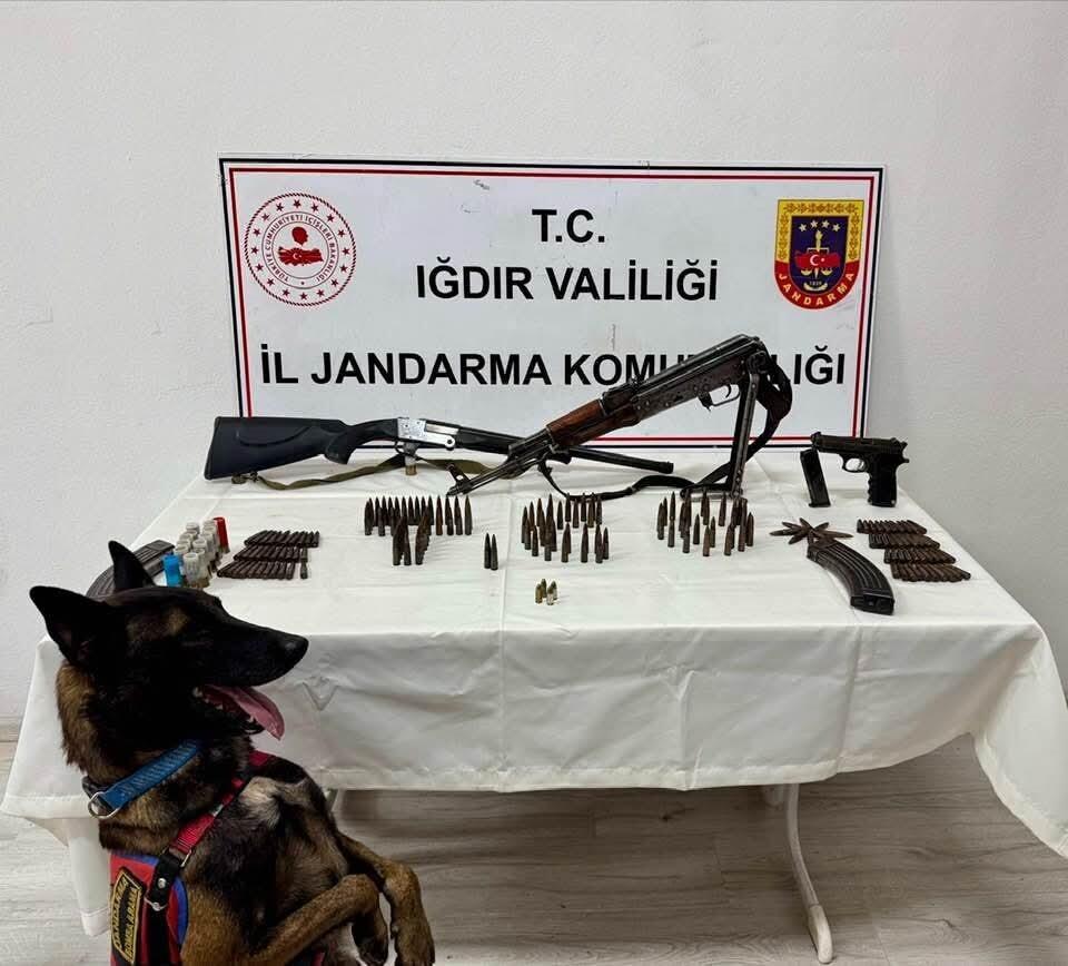 Iğdır’da Jandarmadan silah kaçakçılığı operasyonu