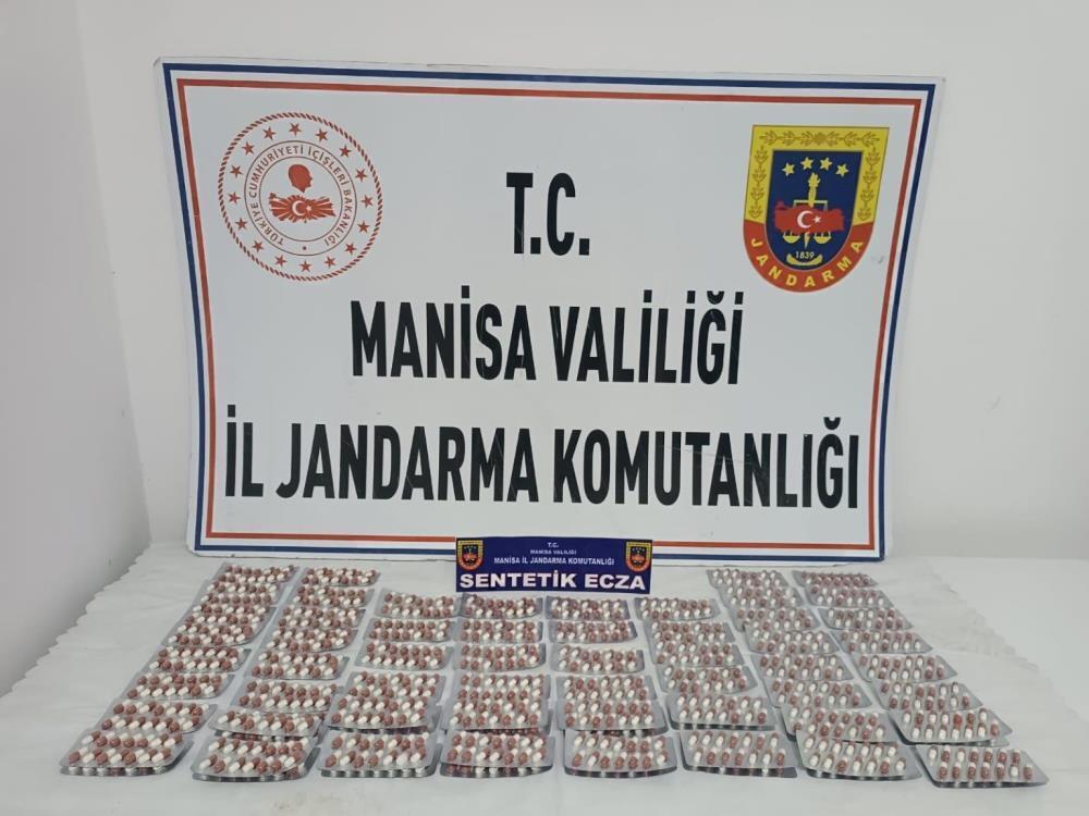 İşyerinde sentetik ecza hapı ele geçirildi