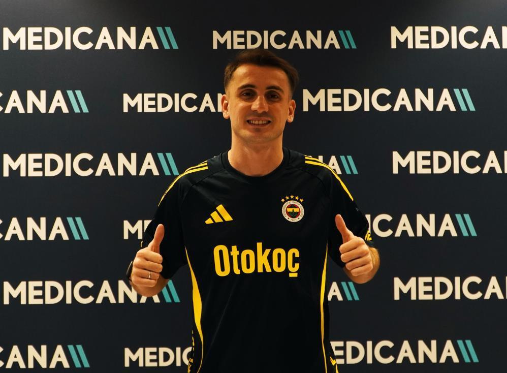 Kerem Aktürkoğlu sağlık kontrolünden geçti