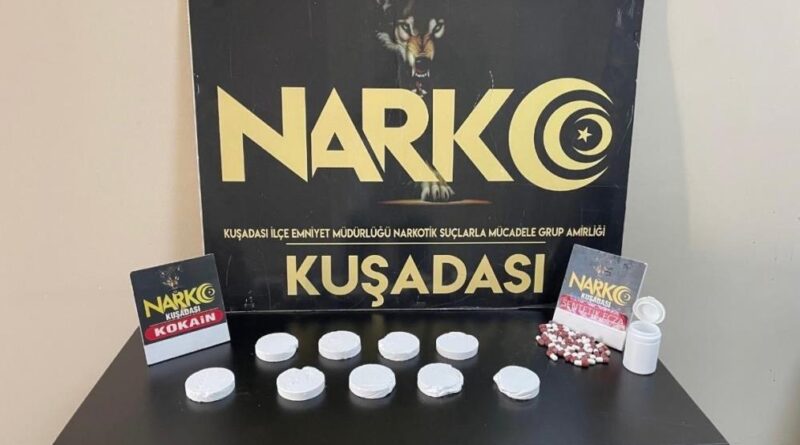 Kuşadası'nda uyuşturucu operasyonu: 2 tutuklama 1