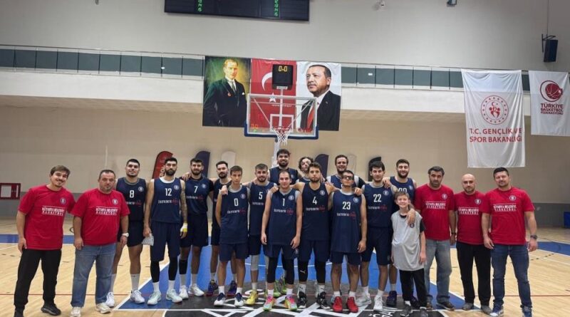 Kütahya Belediyespor Basketbol Takımı, ilk hazırlık karşılaşmasında galip 1