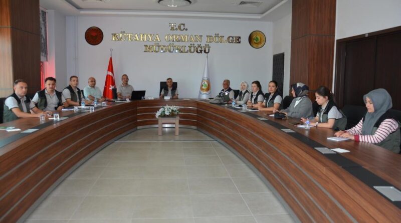 Kütahya OBM’de orman mühendislerine refiklik eğitimi 1