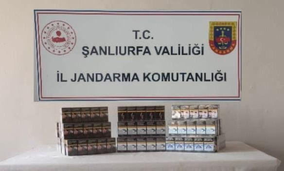 Şanlıurfa’da gümrük kaçağı 910 paket sigara ele geçirildi