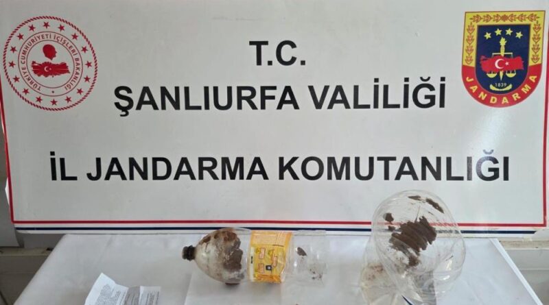 Şanlıurfa’da uyuşturucu madde ele geçirildi 1