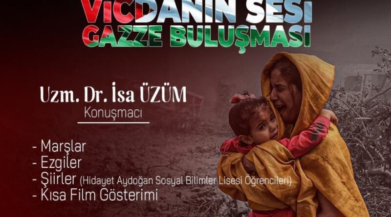 Talas’tan Gazze için anlamlı buluşma 1