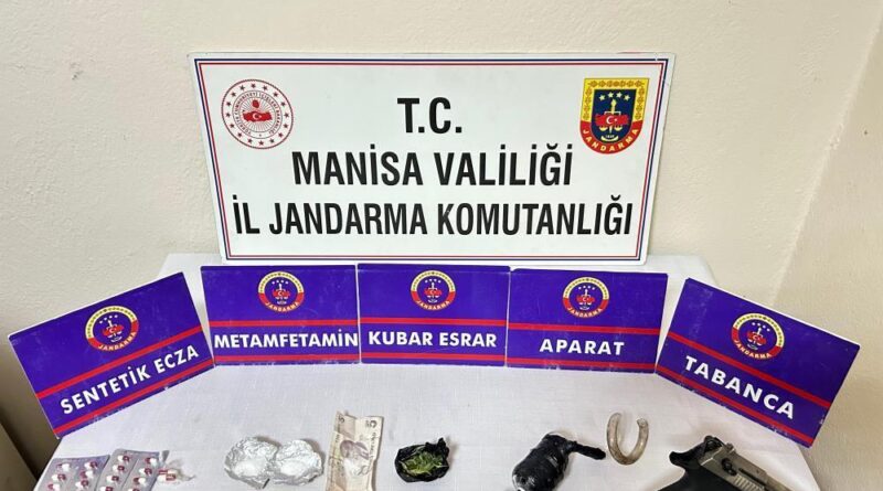 Alaşehir’de uyuşturucu operasyonu: 2 tutuklama 1
