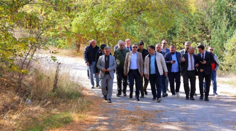 Aslandağı'nın turizm potansiyeli yerinde incelendi 1