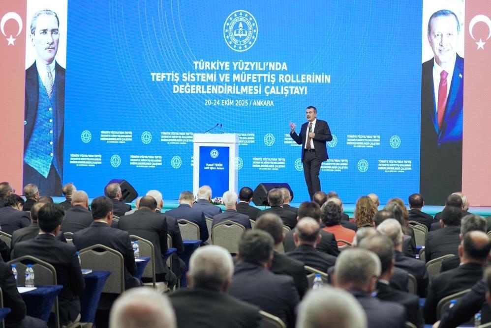 Bakan Tekin: “Eğitim kalitesinin sürekli iyileştirilmesine imkan veren bir teftiş sisteminin yapılandırılmasını kıymetli buluyoruz”