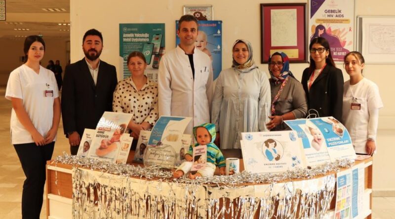 Beyşehir’de bebek dostu hastanede anne sütünün önemi anlatıldı 1