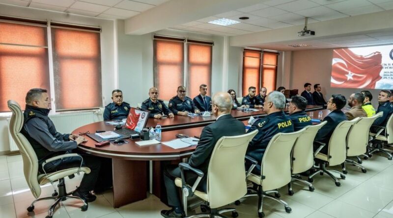 Bilecik emniyeti haftalık operasyon planlarını gözden geçirdi 1