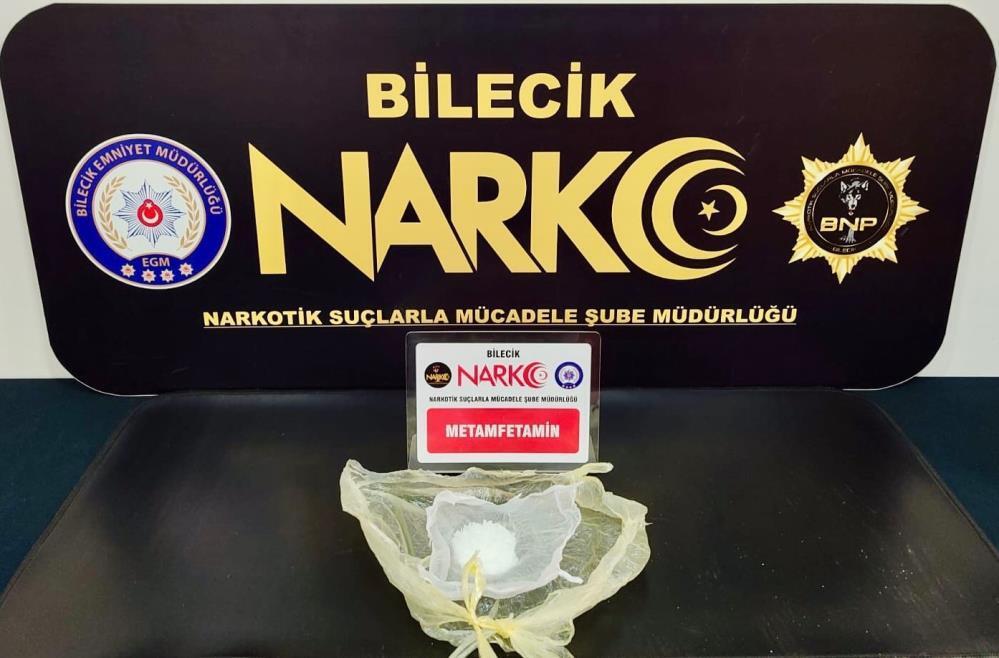 Bilecik’te uyuşturucu operasyonu: 1 gözaltı