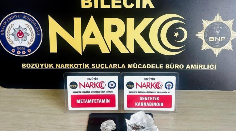 Bilecik'te uyuşturucu operasyonu: 1 şüpheli yakalandı 1