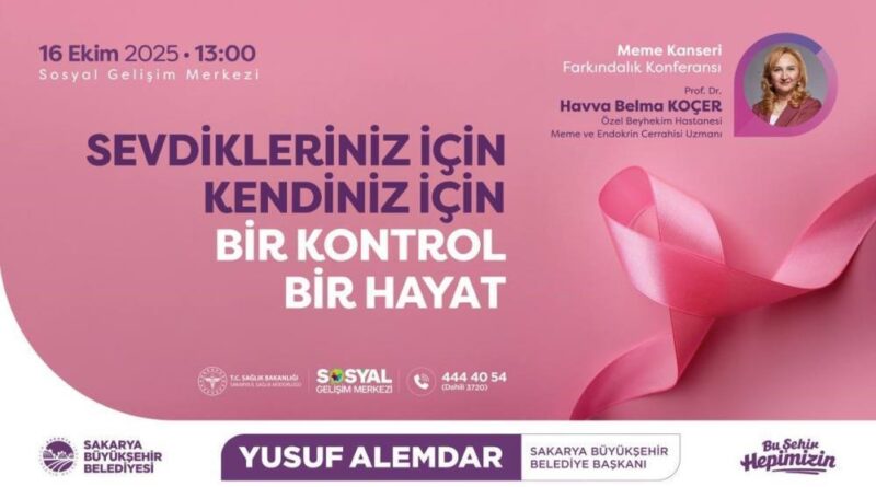 Bir kontrol, bir hayat: Meme kanserine karşı farkındalık buluşması SGM’de 1