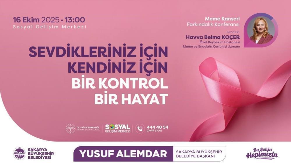 Bir kontrol, bir hayat: Meme kanserine karşı farkındalık buluşması SGM’de
