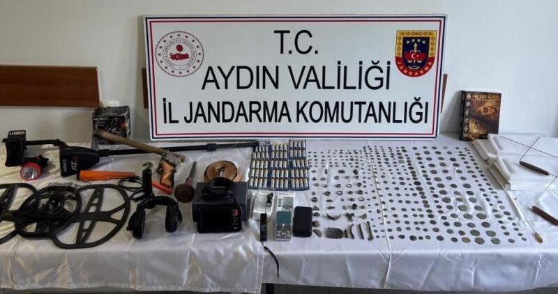 Bizans ve Roma dönemlerine ait tarihi eserler ele geçirildi 1