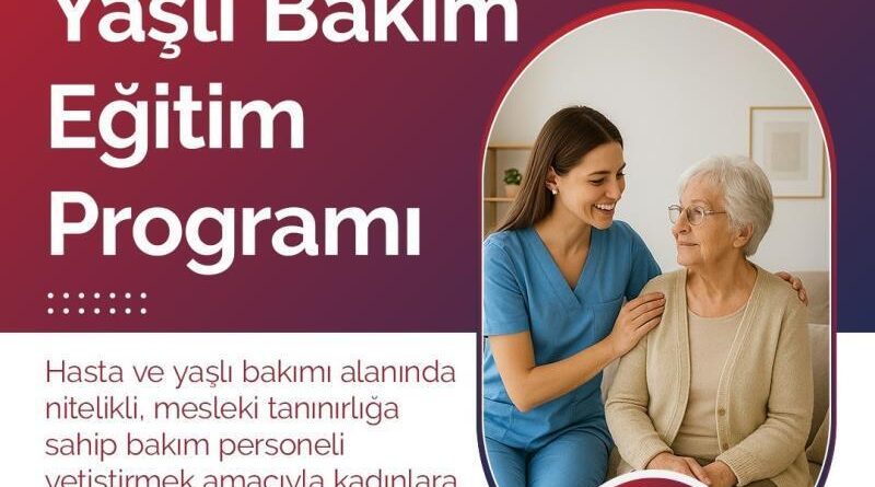 Bursa’da kadın istihdamına katkı sağlayacak 'Hasta ve Yaşlı Bakım Eğitimi' başlıyor 1