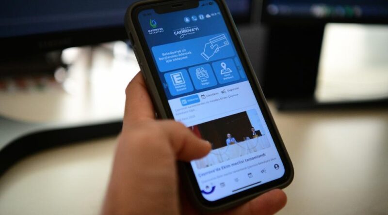 Çayırova Belediyesi Mobil, yenilenen yüzüyle yayında 1