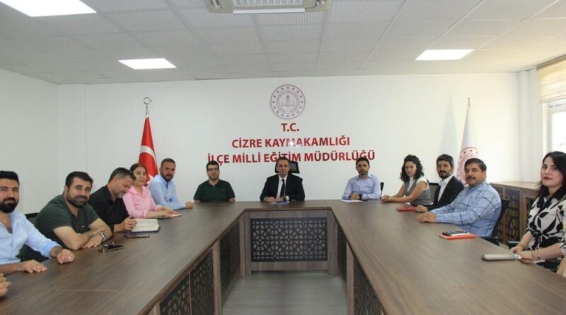 Cizre’de özel öğretim kurs değerlendirme toplantısı 1
