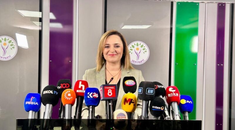 DEM Parti Sözcüsü Doğan Gazze'deki ateşkesi değerlendirdi 1