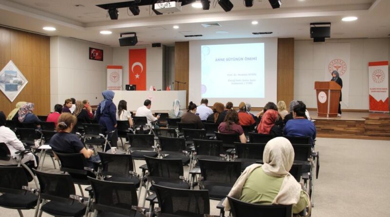 Elazığ’da anne sütünün önemi ele alındı 1