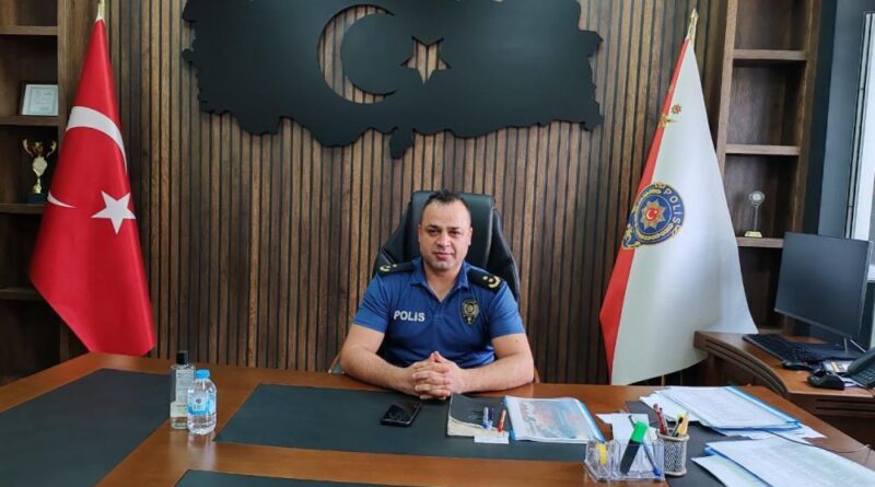 Erzin’de Emniyet Müdürü Gün göreve başladı 1