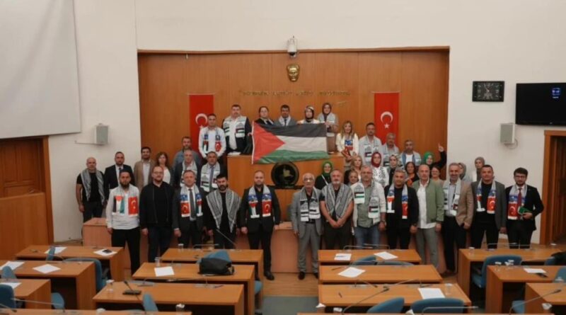 Gazze'yi kardeş şehir ilan edildi 1