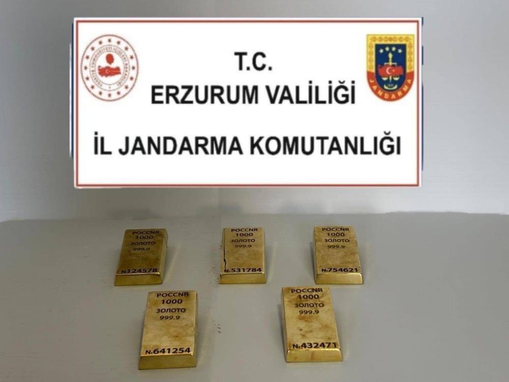 Horasan’da altın operasyonu