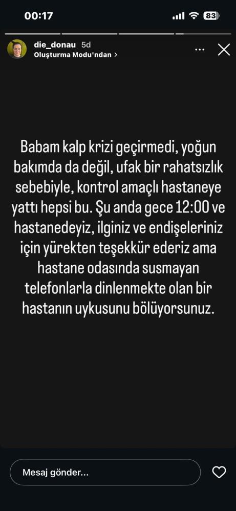 İlber Ortaylı’nın kızı kalp krizi iddialarını yalanladı