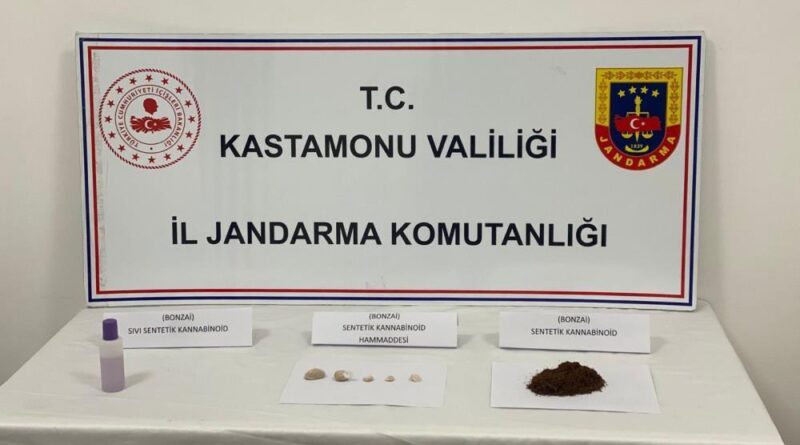 Kastamonu'da uyuşturucu operasyonu: 2 tutuklama 1