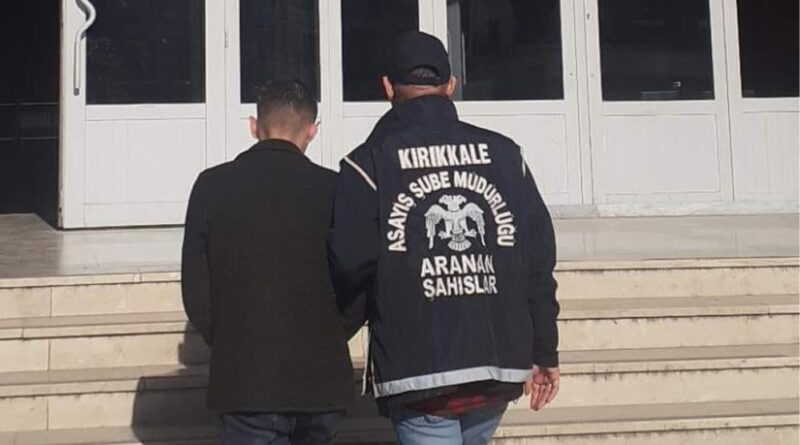 Kırıkkale'de firari hükümlü yakalandı 1