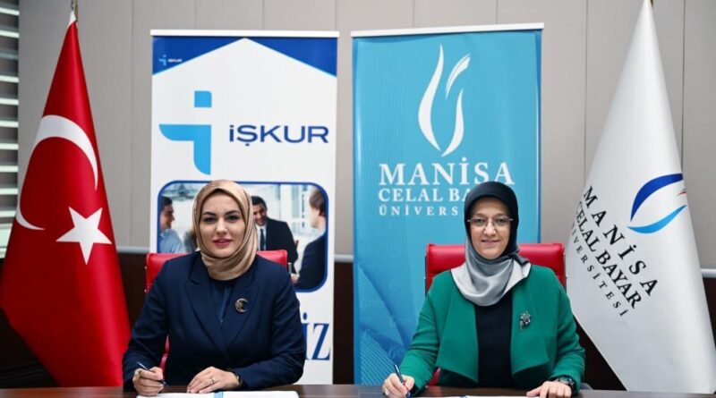 Manisa CBÜ ile İŞKUR arasında işbirliği protokolü 1