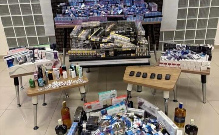 Manisa’da 4 bin 600 paket kaçak sigara yakalandı 1