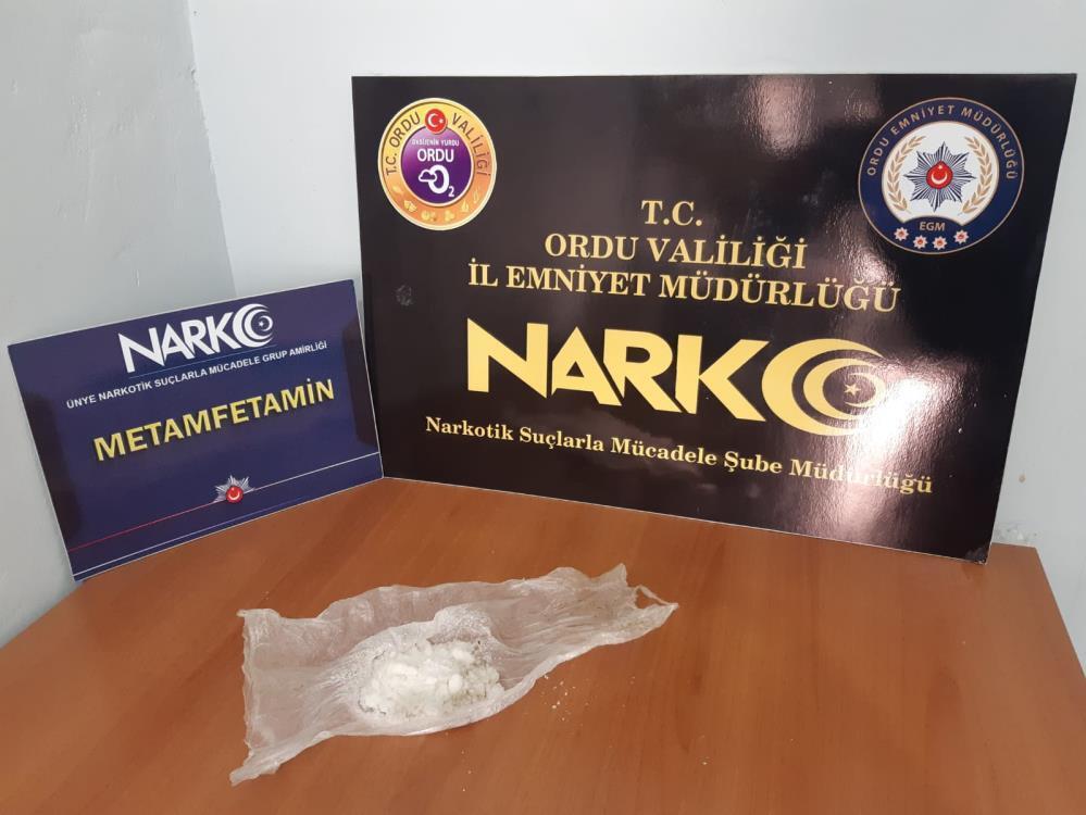 Ordu’da uyuşturucu operasyonları: 1 tutuklama